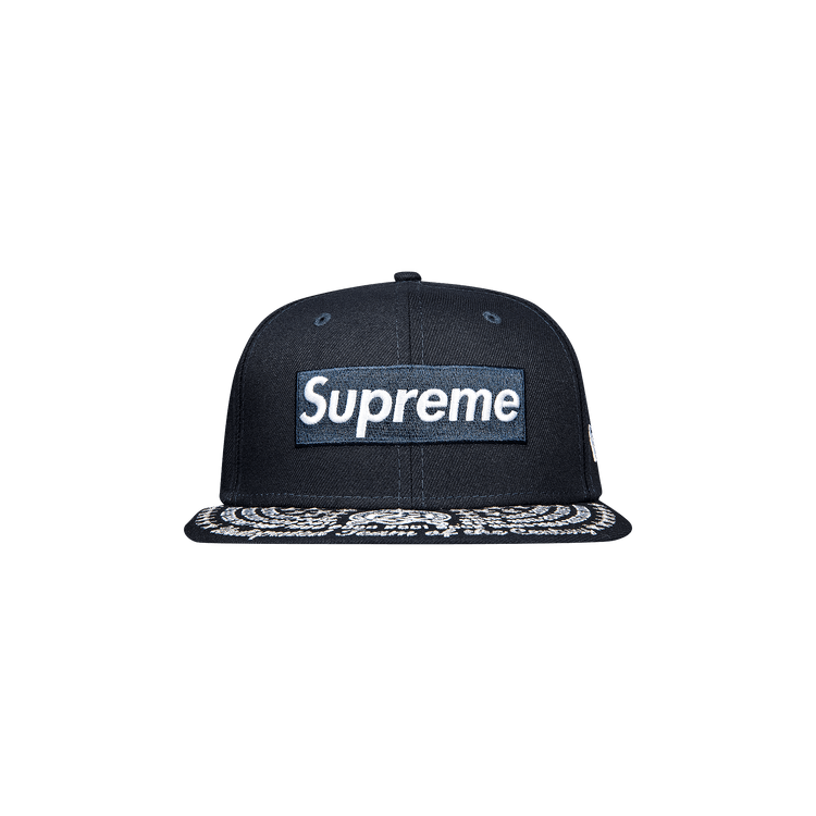 Supreme Undisputed Box Logo New Era 'Navy'