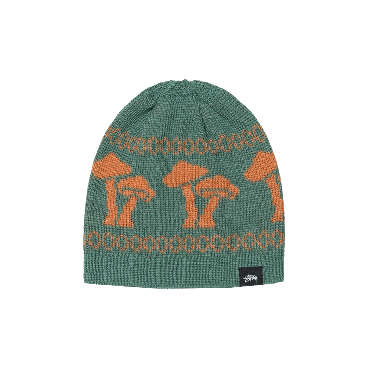 Stussy Mohair Mushroom Beanie 'Green'