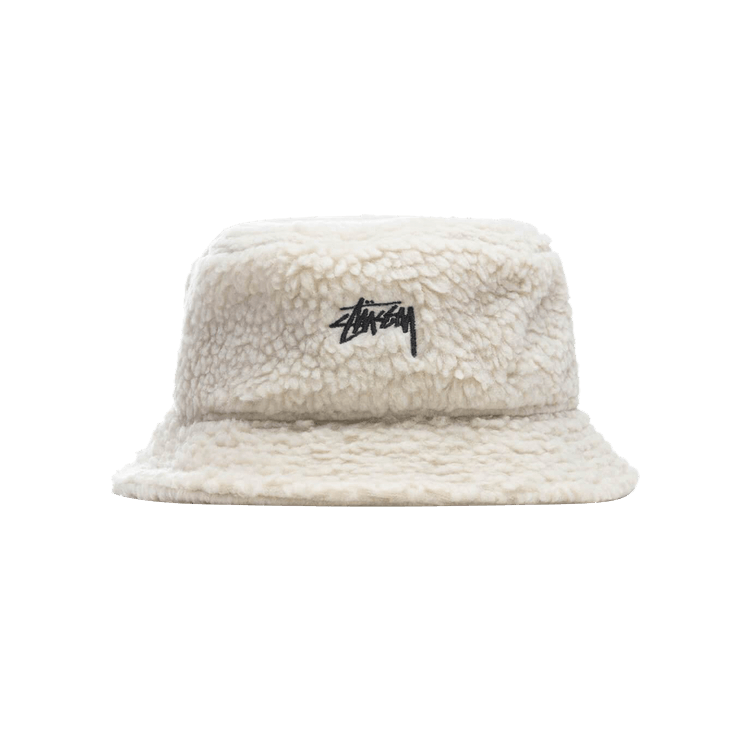 Stussy Sherpa Bucket Hat 'Oatmeal'