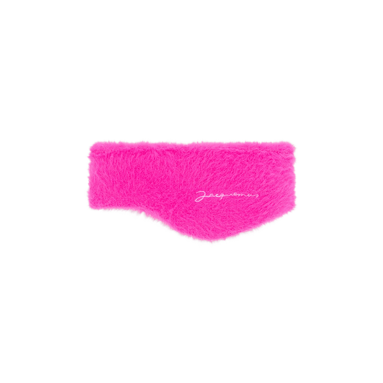Jacquemus Le Bandeau Neve Knit Headband 'Pink'