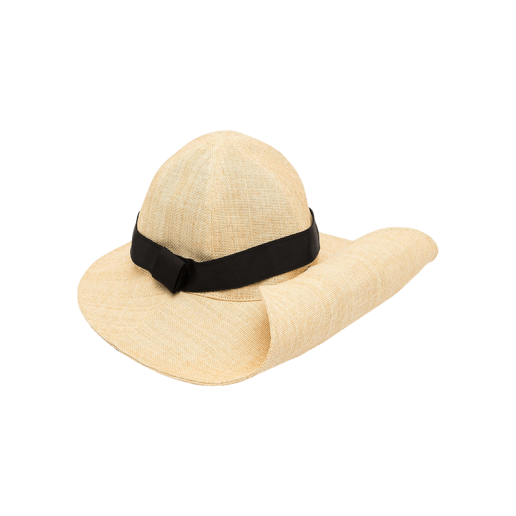 Sacai Larger Paper Beach Hat 'Natural'
