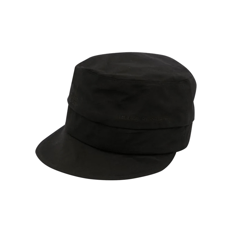 Undercover Flat Peak Cap 'Black'