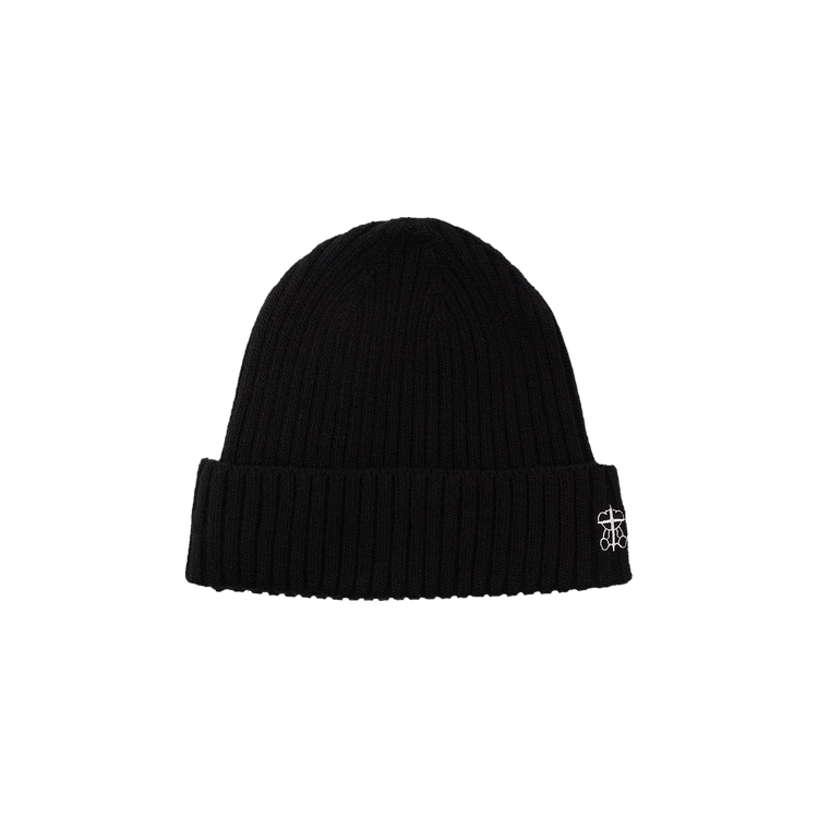 Undercover Ribbed-Knit Beanie 'Black'