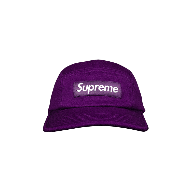 Supreme Wool Camp Cap 'Purple'