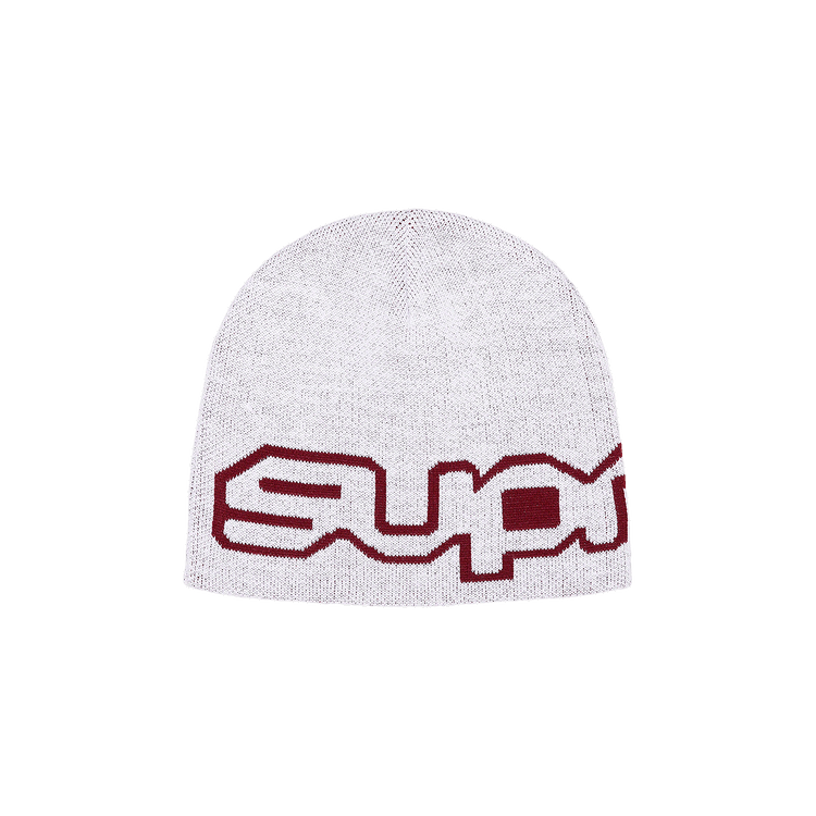 Supreme Wrap Logo Beanie 'White'