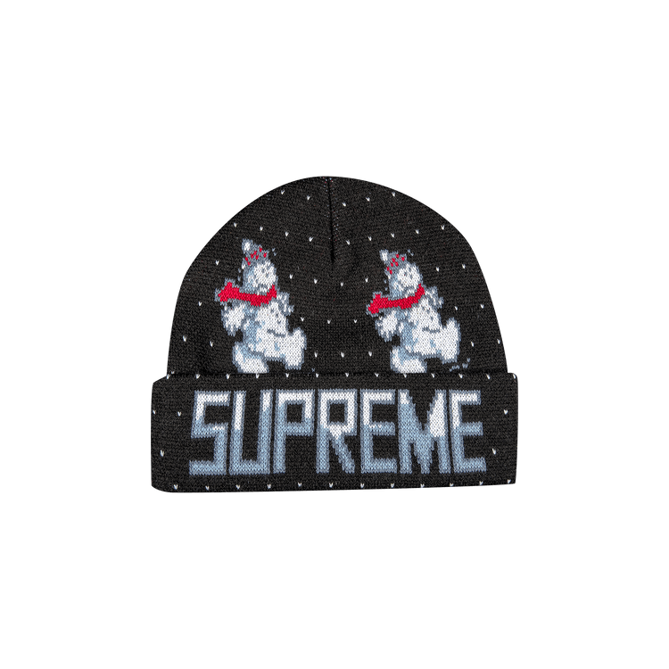 Supreme Snowman Beanie 'Black'