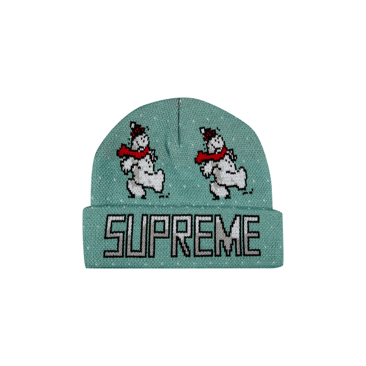 Supreme Snowman Beanie 'Pale Mint'