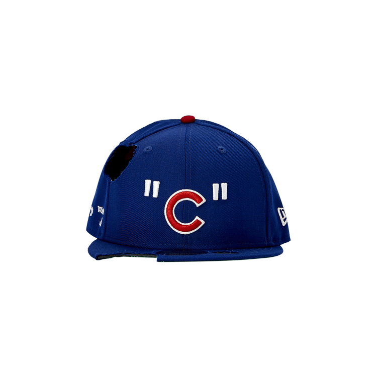 Off-White x MLB Chicago Cubs Cap 'Blue/Red'