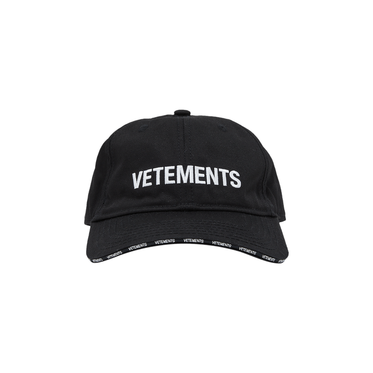 Vetements Iconic Logo Cap 'Black'