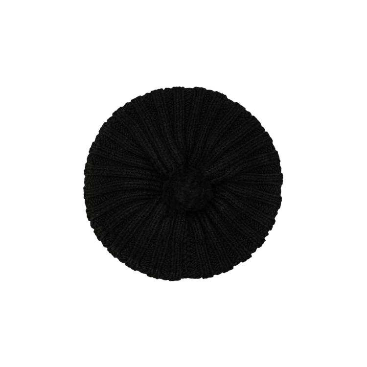 Maison Margiela Rib Knit Beret 'Black'