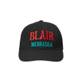 Raf Simons Blair Nebraska Cotton Cap 'Black'