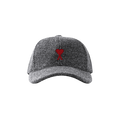 Ami Cap With Embroidery 'Dark Grey'