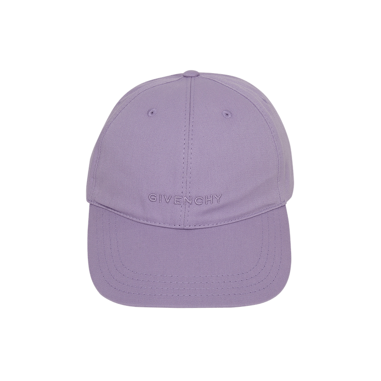 Givenchy Curved Cap With Embroided Logo 'Lilac'