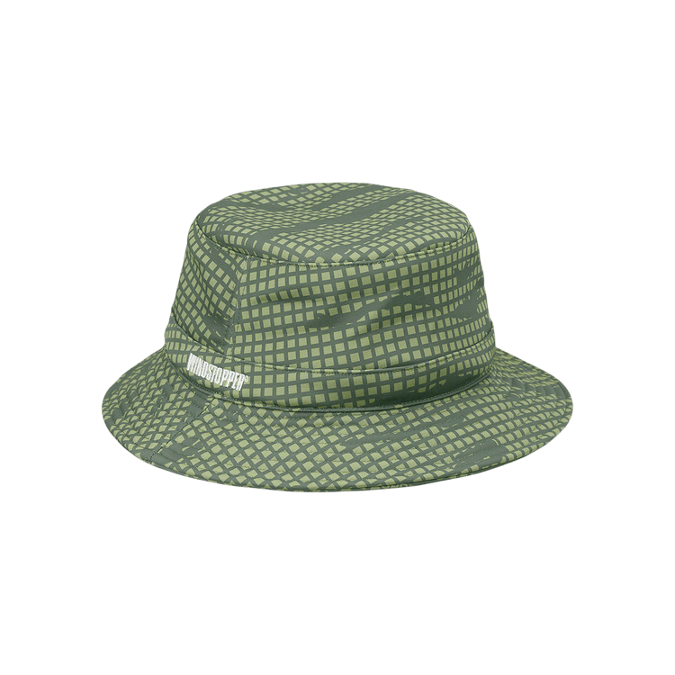 Supreme WINDSTOPPER Earflap Crusher 'Olive Grid Camo'
