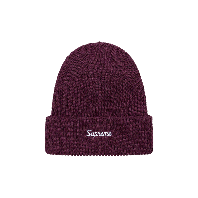 Supreme Loose Gauge Beanie 'Purple'
