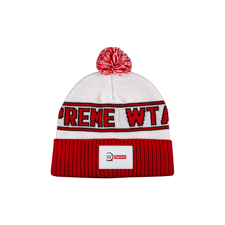 Supreme x WTAPS Beanie 'White'