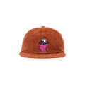 Brain Dead Mushroom Head Cord Six Panel Hat 'Rust'