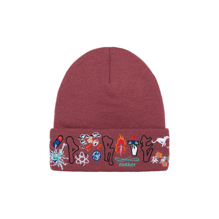 Supreme AOI Icons Beanie 'Plum'
