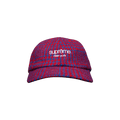Supreme Harris Tweed Classic Logo 6-Panel 'Royal Multi'