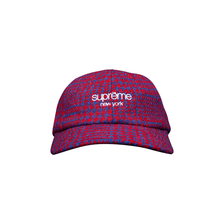 Supreme Harris Tweed Classic Logo 6-Panel 'Royal Multi'