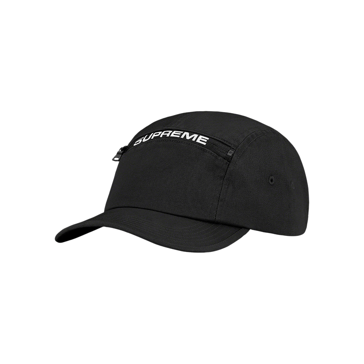 Supreme Top Zip Camp Cap 'Black'