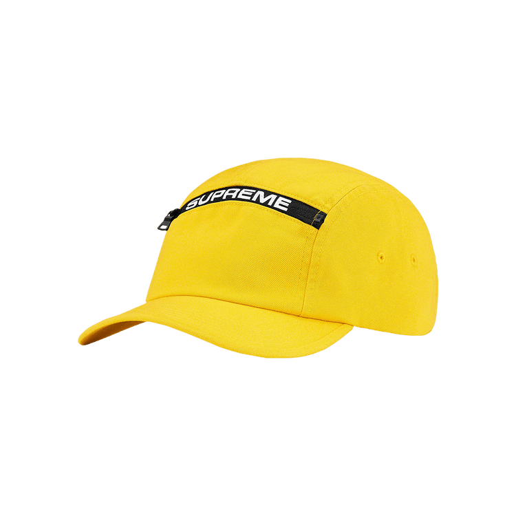 Supreme Top Zip Camp Cap 'Yellow'