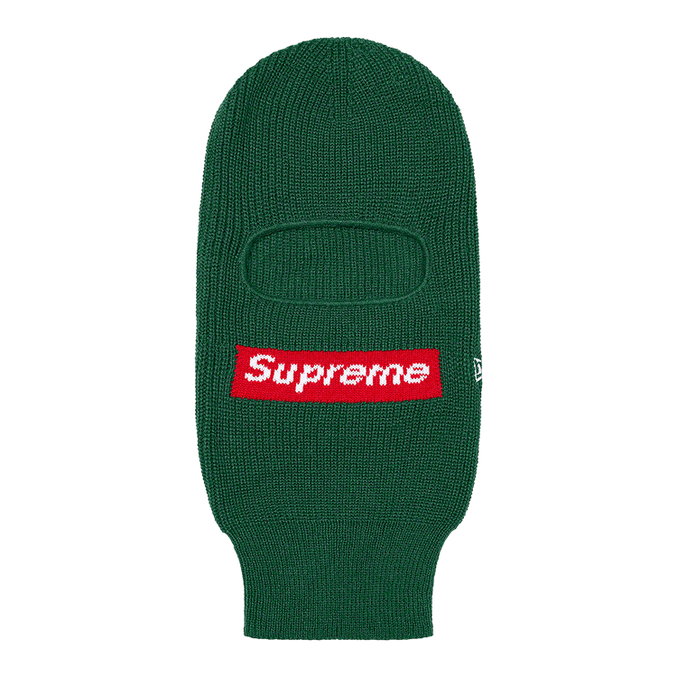 Supreme x New Era Box Logo Balaclava 'Green'