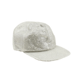 Off-White Rhinestone Baseball Cap 'Grey'