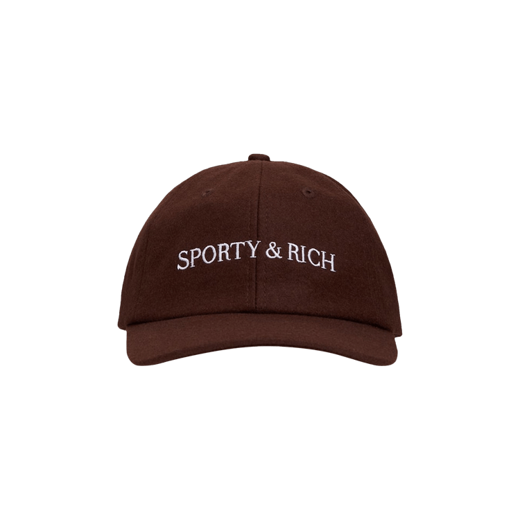 Sporty & Rich California Hat 'Chocolate'