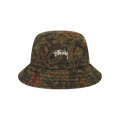 Stussy Psychedelic Deep Bucket Hat 'Green'