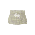 Stussy Mixed Yarn Knit Bucket Hat 'Lime'