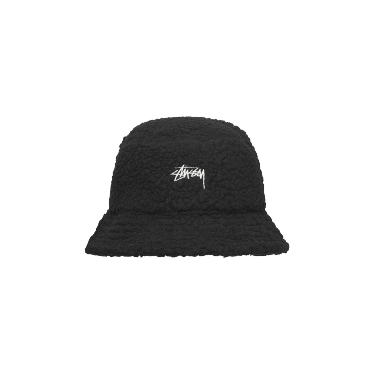 Stussy Sherpa Bucket Hat 'Black'
