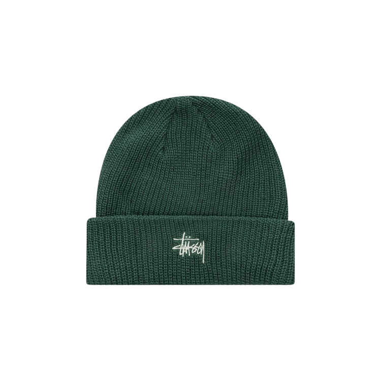 Stussy Basic Cuff Beanie 'Spruce'