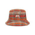Stussy Brushed Plaid Bucket Hat 'Red'