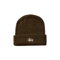 Stussy Basic Cuff Beanie 'Brown'