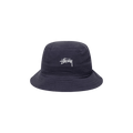 Stussy Basic Logo Bucket 'Navy'