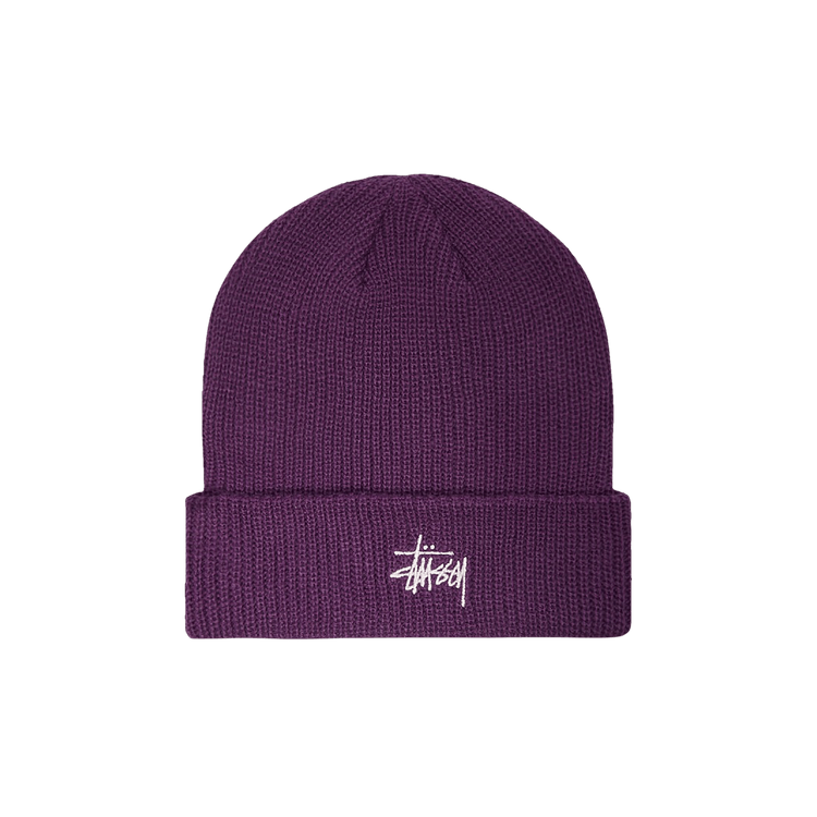 Stussy Basic Cuff Beanie 'Purple'