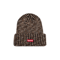 Supreme Rainbow Knit Loose Gauge Beanie 'Dark Brown'