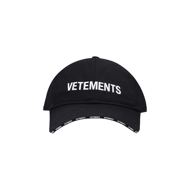 Vetements Iconic Logo Cap 'Black/White'