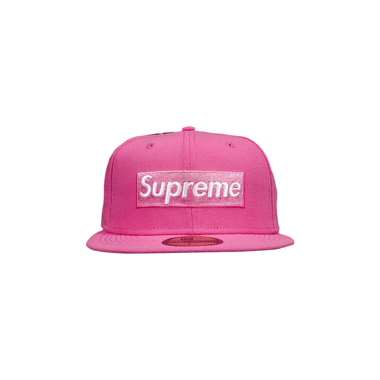 Supreme x New York Yankees Box Logo New Era 'Pink'