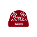 Supreme x New York Yankees x New Era Box Logo Beanie 'Red'
