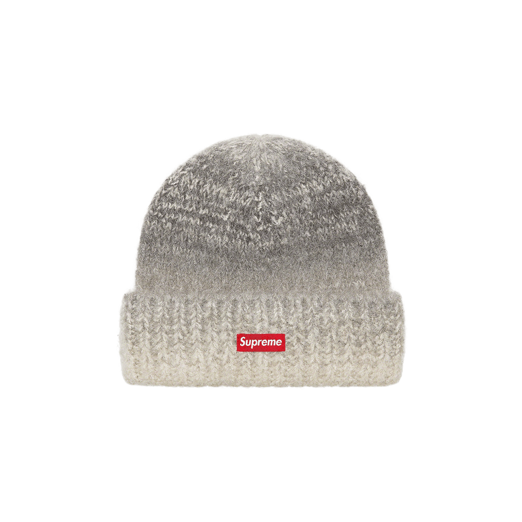 Supreme Gradient Stripe Beanie 'Grey'