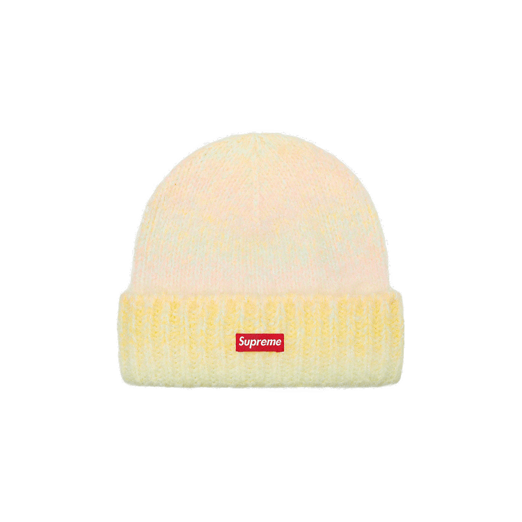 Supreme Gradient Stripe Beanie 'Yellow'