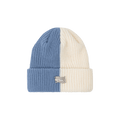 Dime Split Beanie 'Blue/White'