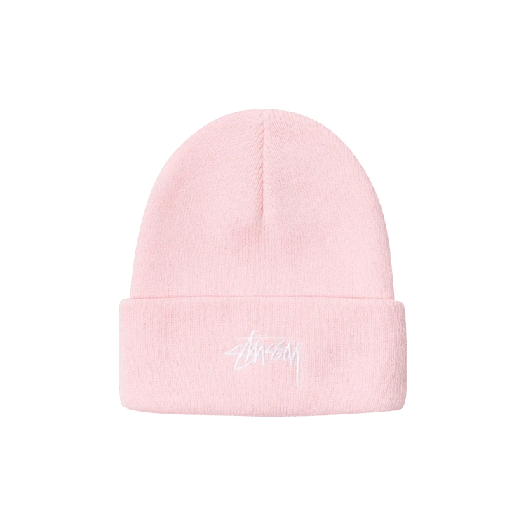 Stussy Stock Cuff Beanie 'Pink'
