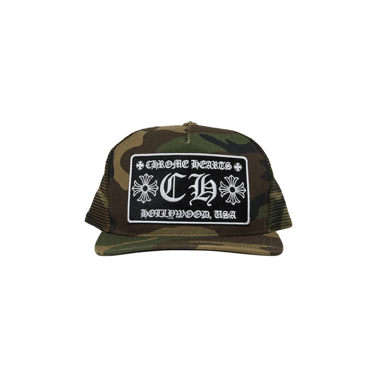 Chrome Hearts Hollywood Trucker Hat 'Green'