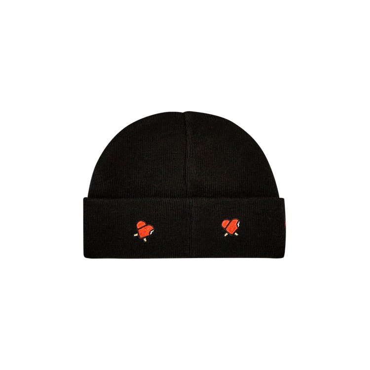 Icecream Bite Knit Hat 'Black'