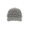 Balmain Monogram Print Baseball Cap 'Multicolor'