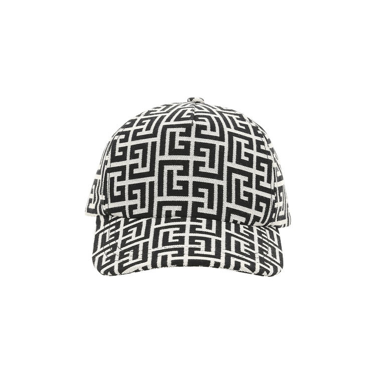 Balmain Monogram Print Baseball Cap 'Multicolor'