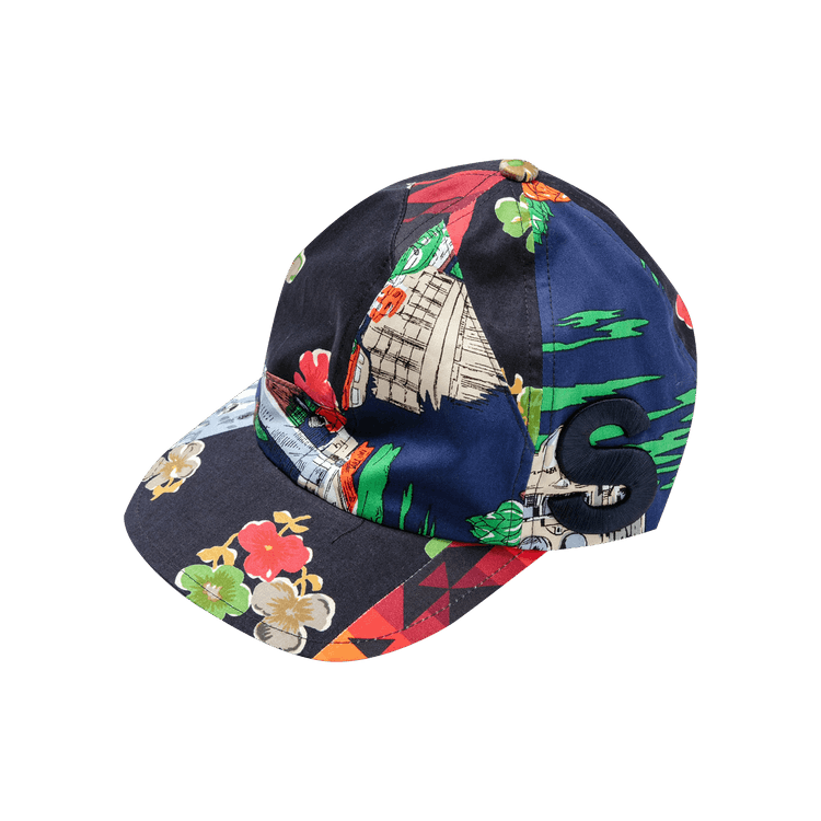 Sacai Archive Print Mix Cap 'Multi-Color'